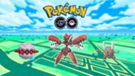 Mega Scizor debuts for this year's Bug Out! event (Image via Niantic)